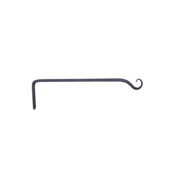 Dare2Decor 15 in. Straight Hanging Plant Hook Black DA3857354 - main